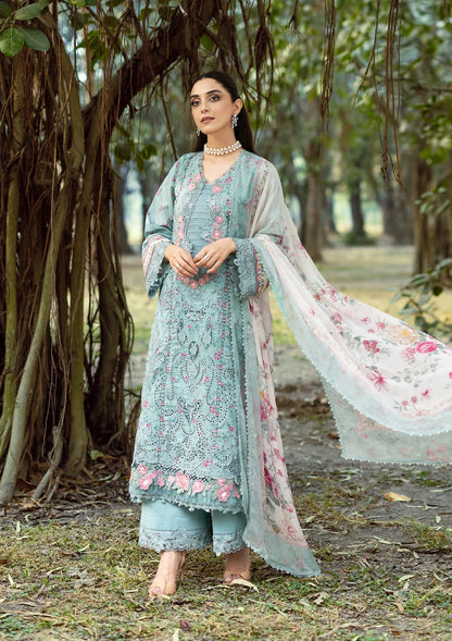 ELAF ERC-2B BATIK Print Chikankari Lawn