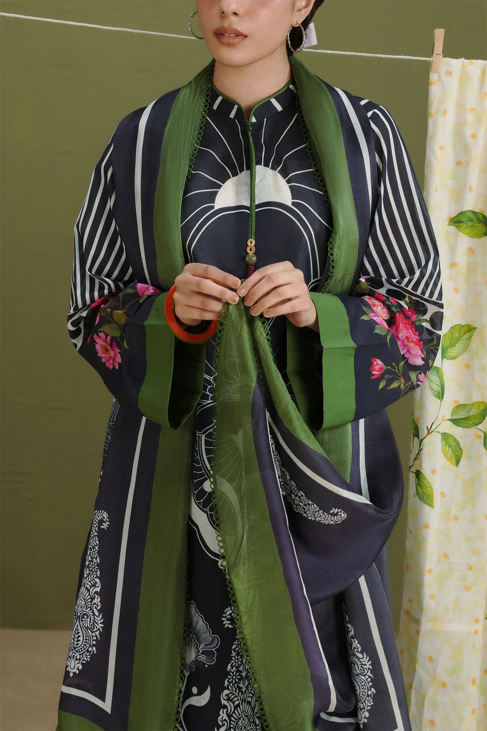 ZARA SHAHJAHAN Coco Prints  Raya-10B