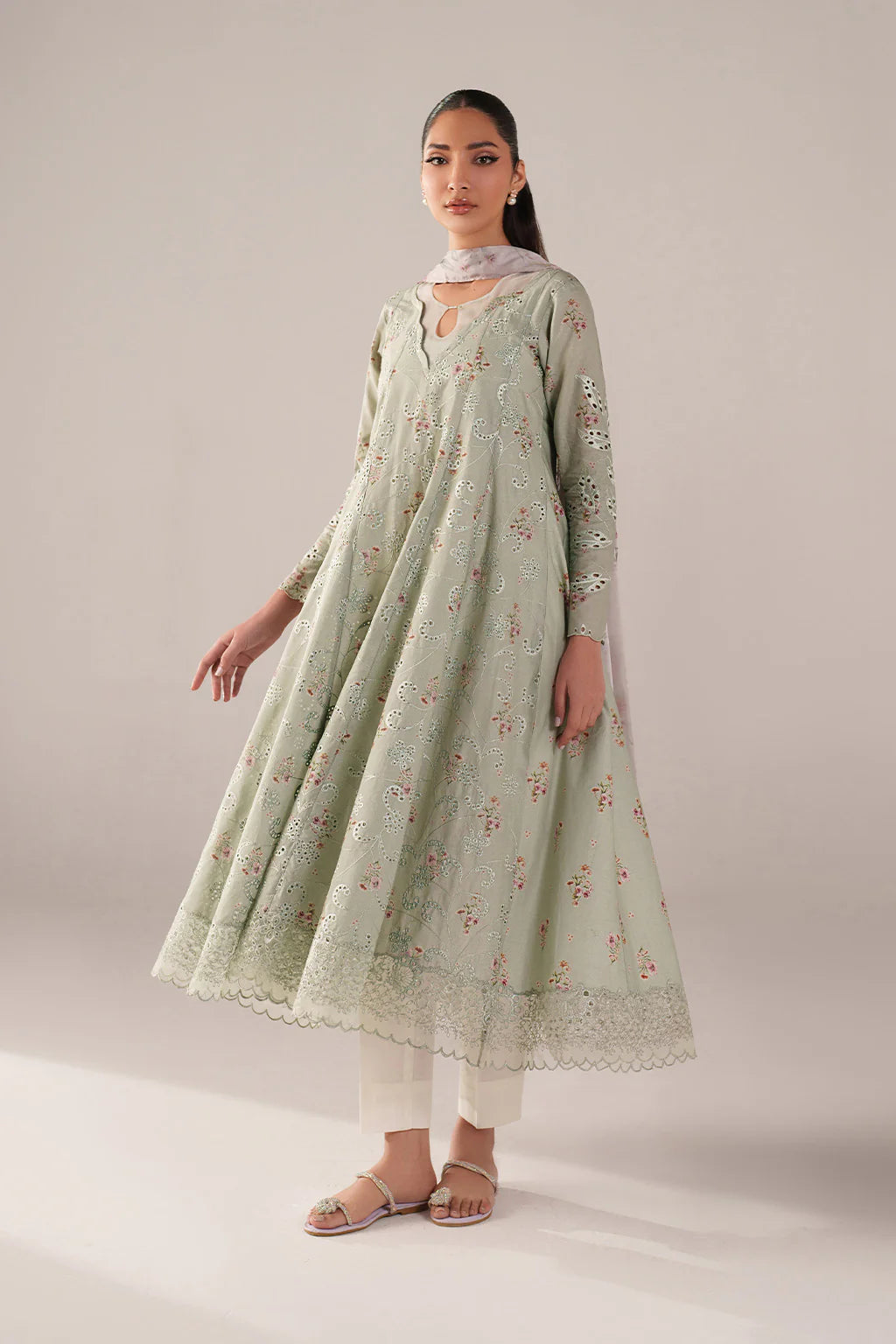IZNIK Spring Summer 26 SS-03 Embroidered Lawn