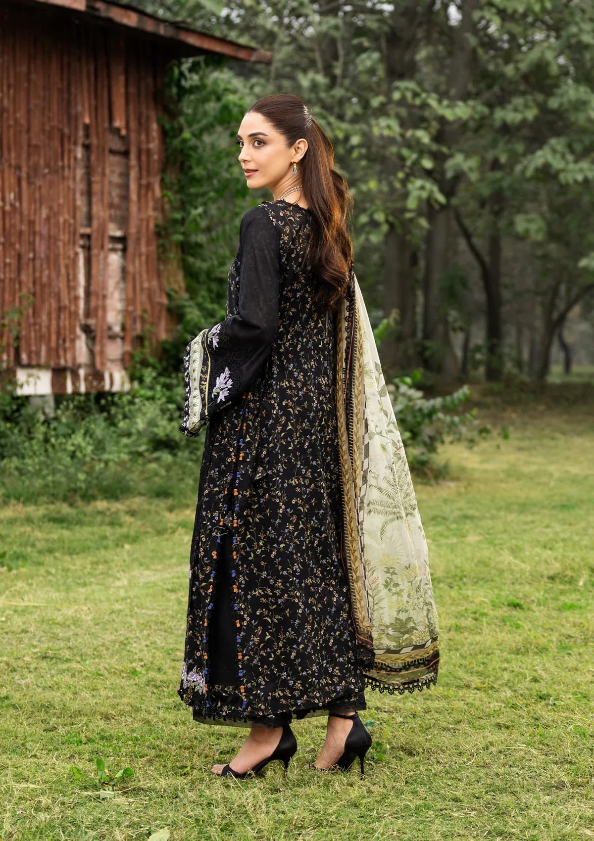 ELAF PREMIUM ChikanKari Prints ERC-4A KOYAL