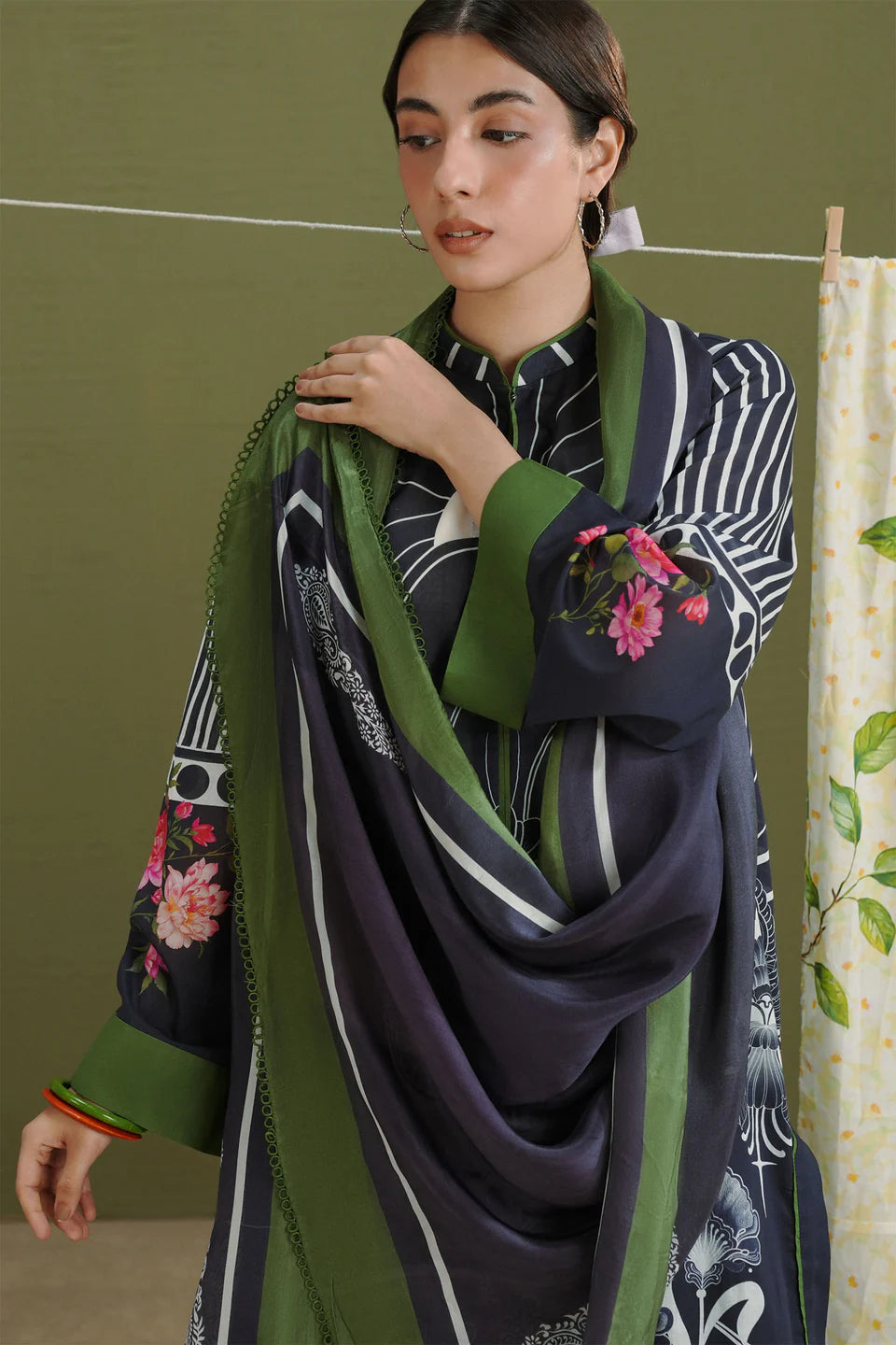 ZARA SHAHJAHAN Coco Prints  Raya-10B