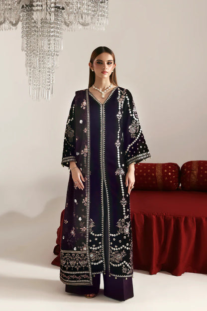 EMAAN ADEEL Zarposh Velvet - DILNAR - 02