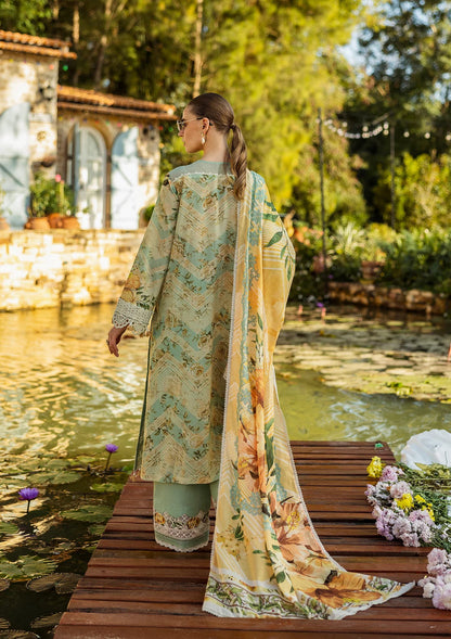 ELAF Print Chikankari ELK-06A PISTACHIO DREAMS