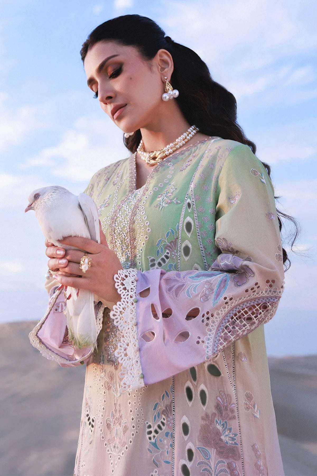 Nureh NE-228 AmanUnstitched Luxury Lawn
