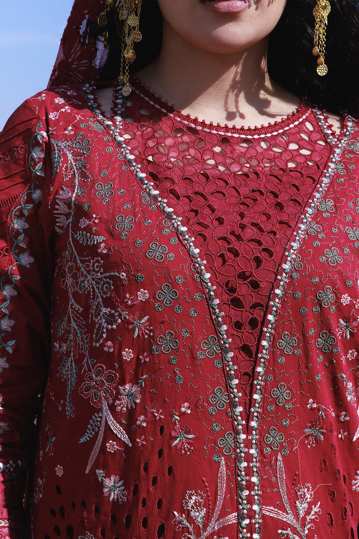 Nureh NE-230 Aman Unstitched Luxury Lawn