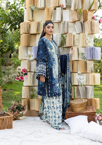 ELAF PRINTS CHIFFON ECD-7B BLOOMSTELLA