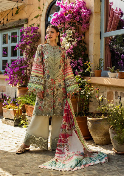 ELAF Print Chikankari ELK-01B GIARDINO