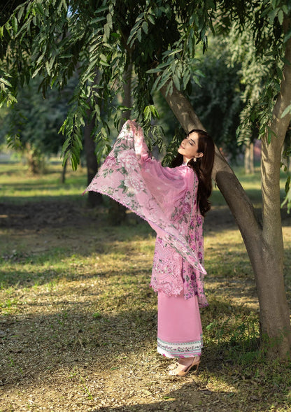 ELAF ERC-3A MAN MAYAL Print Chikankari Lawn