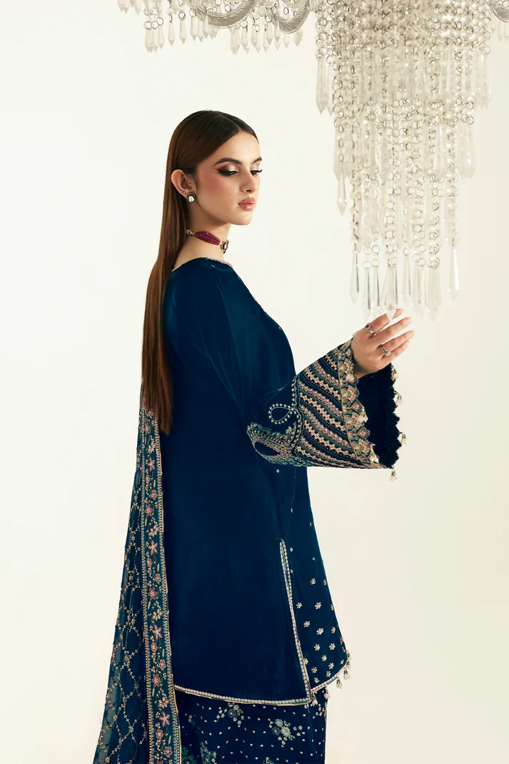 EMAAN ADEEL Zarposh Velvet - JAHANARA - 03