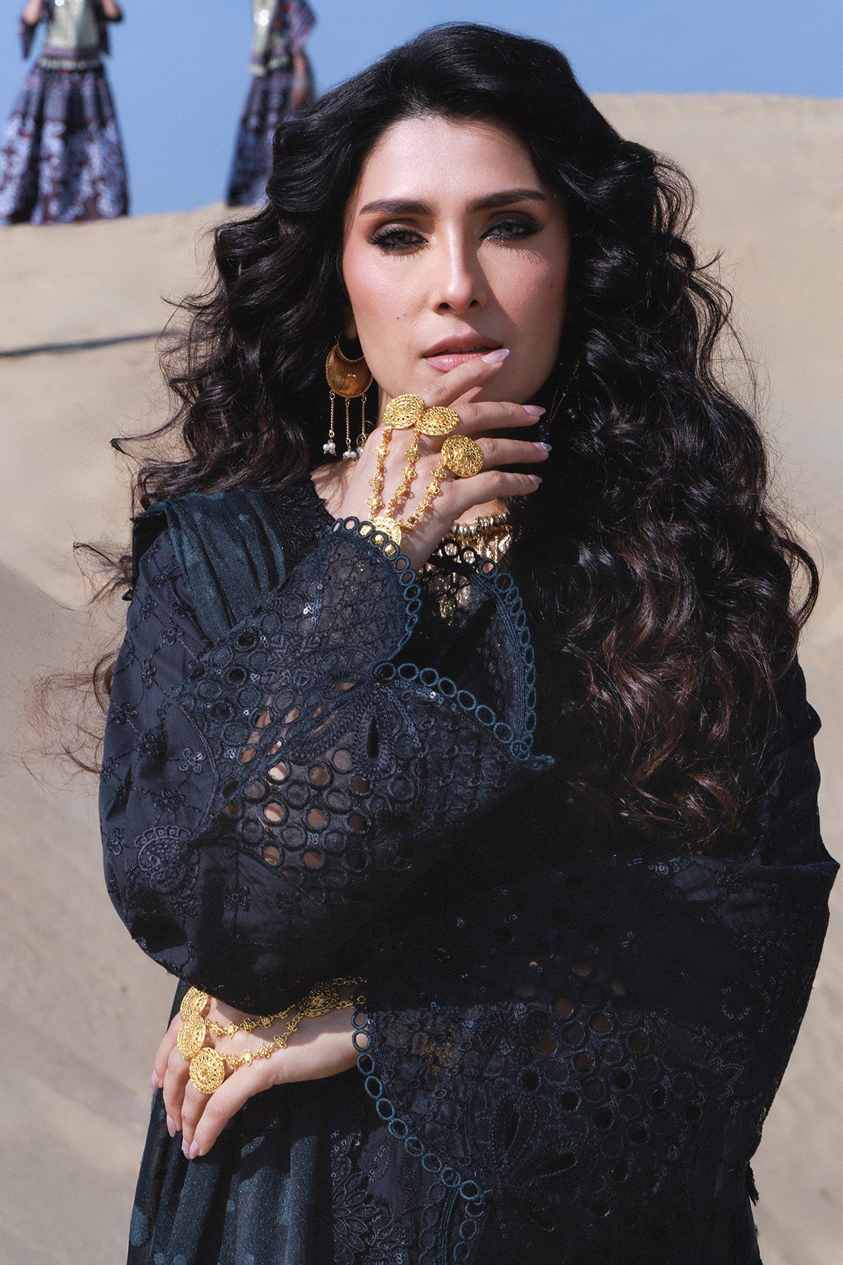 Nureh NE-233 Aman Unstitched Luxury Lawn