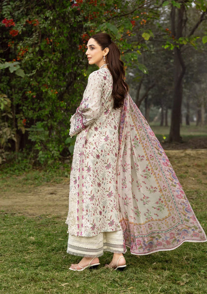 ELAF ERC-5A MEHR Print Chikankari Lawn