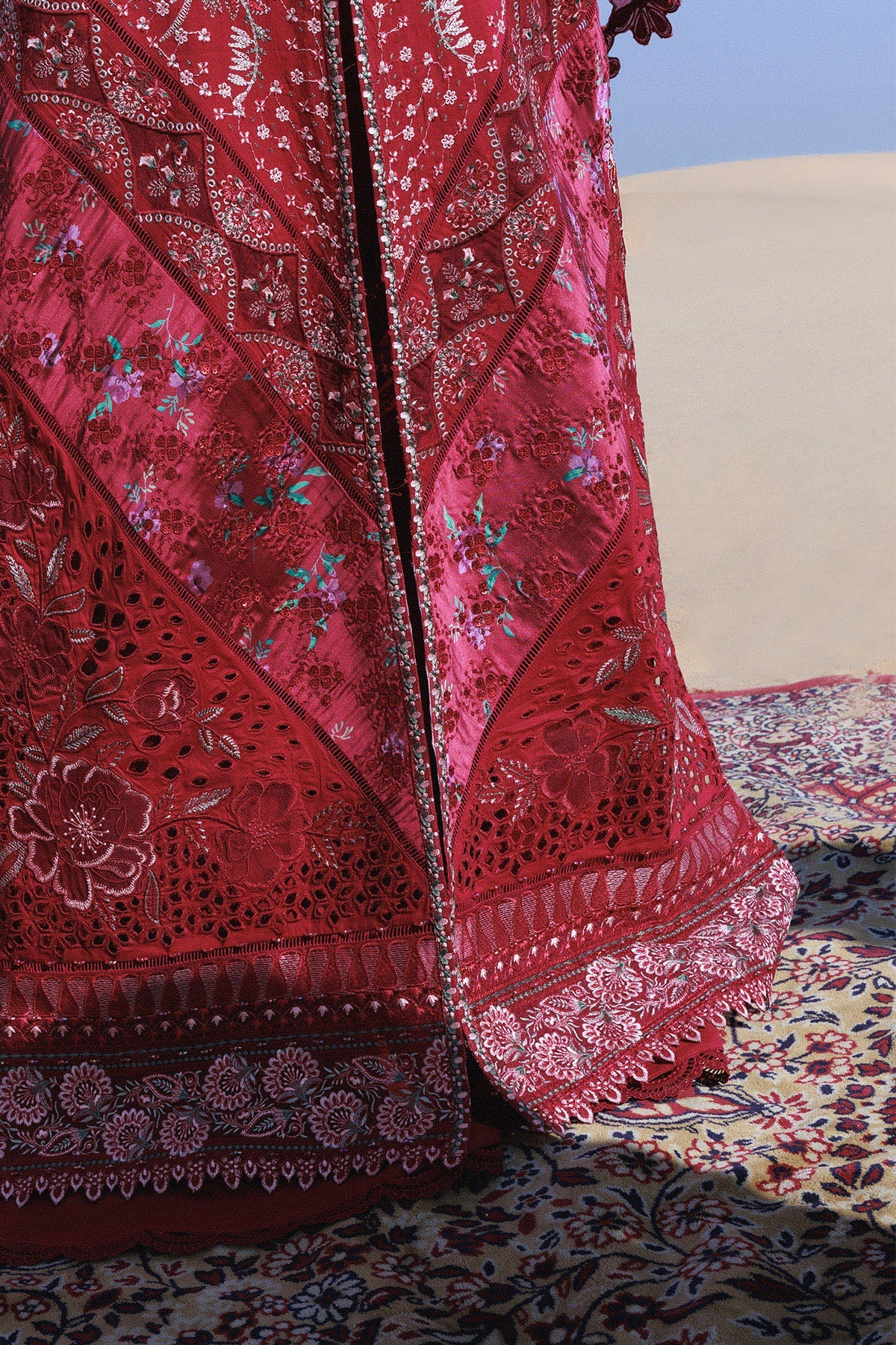 Nureh NE-230 Aman Unstitched Luxury Lawn