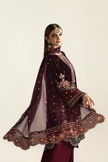 EMAAN ADEEL Zarposh Velvet - KANWAL - 04