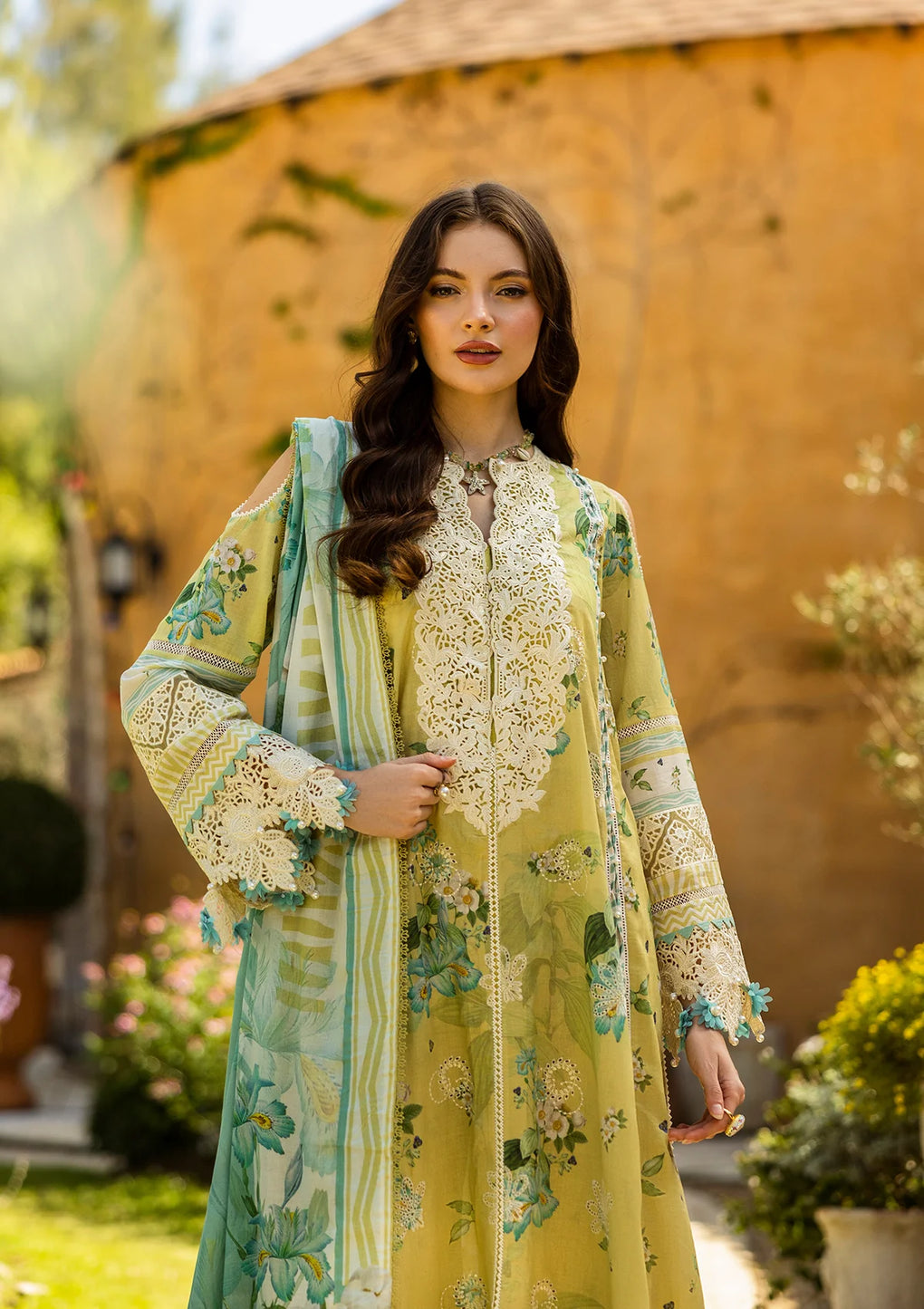 ELAF Print Chikankari ELK-07A ALLURE