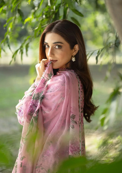 ELAF ERC-3A MAN MAYAL Print Chikankari Lawn