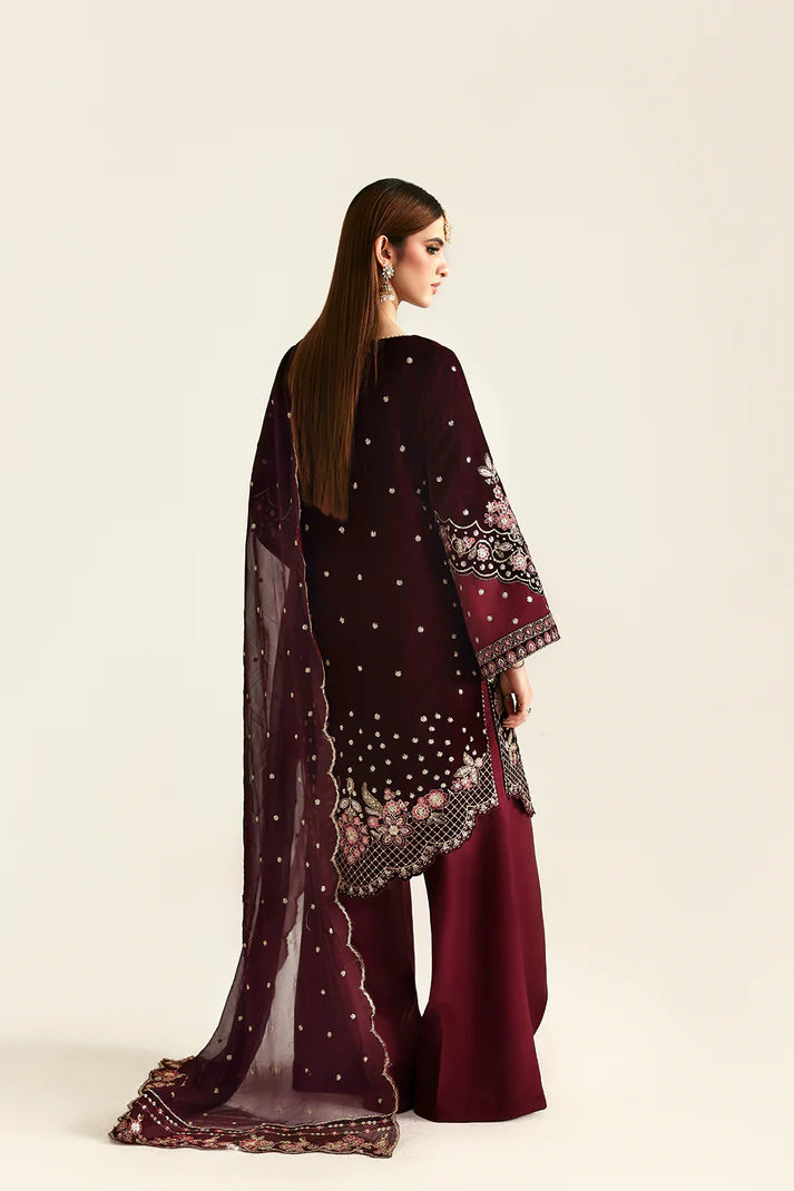 EMAAN ADEEL Zarposh Velvet - KANWAL - 04