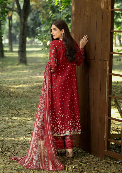 ELAF ERC-1B MARJAAN Print Chikankari Lawn