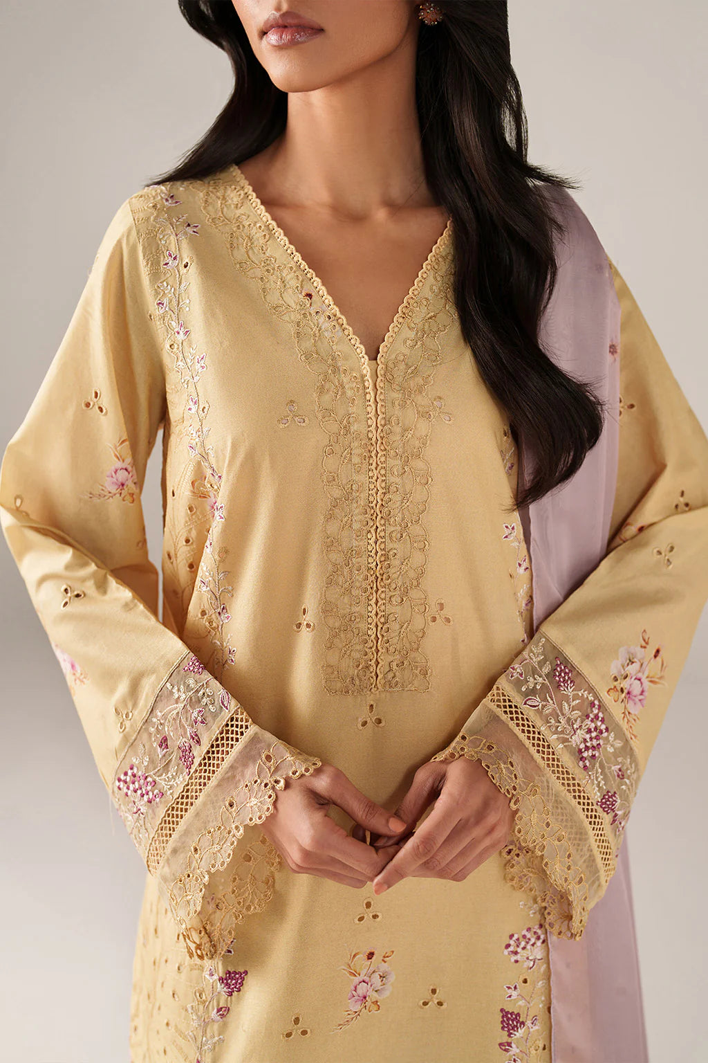 IZNIK Spring Summer 26 SS-11 Embroidered Lawn