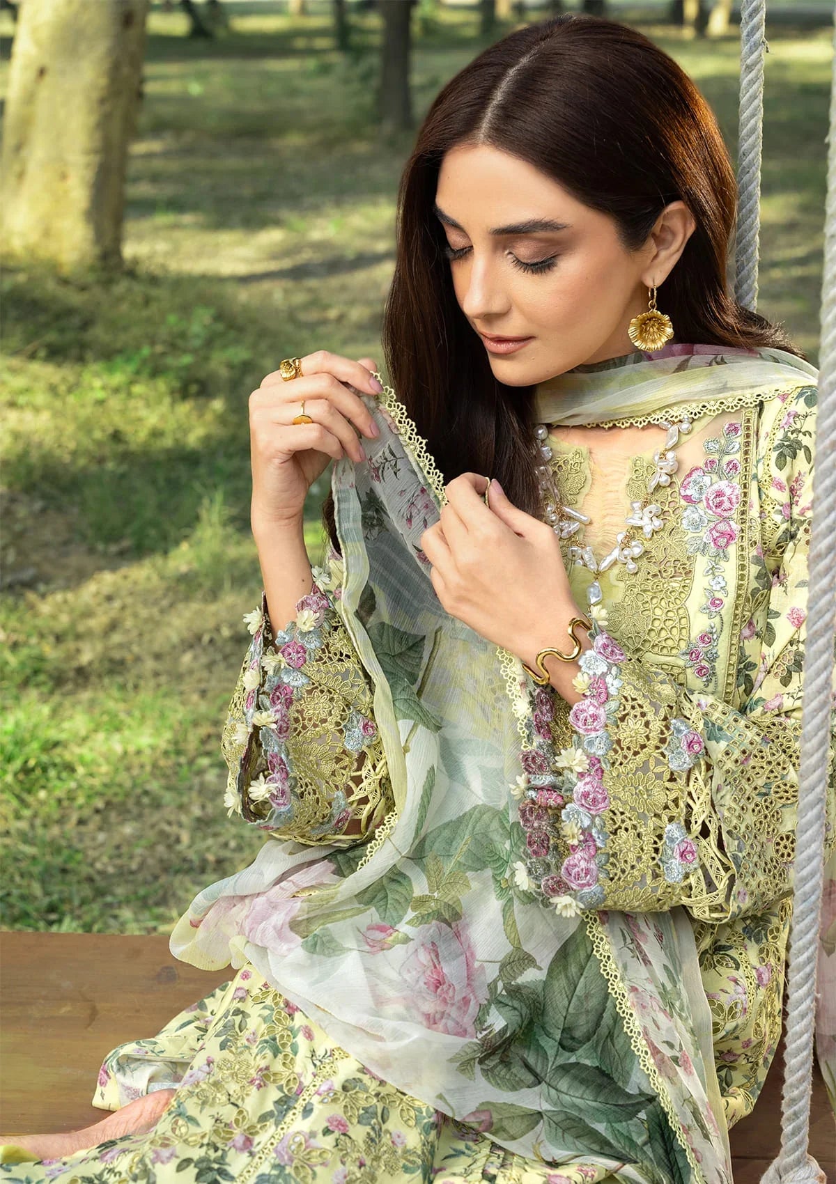 ELAF PREMIUM ChikanKari Prints ERC-6A EYRA