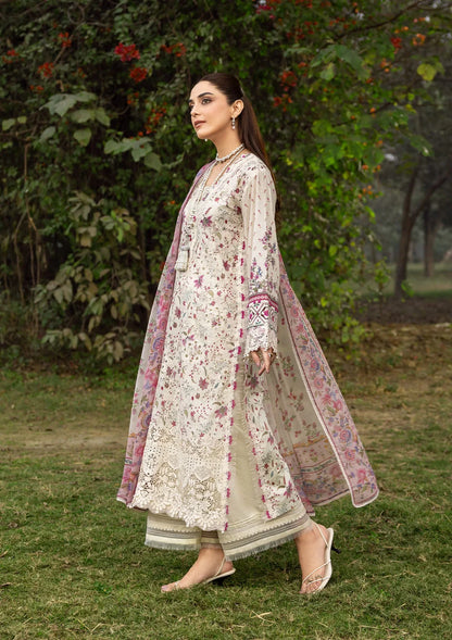 ELAF ERC-5A MEHR Print Chikankari Lawn