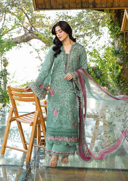 ELAF ERC-4B NAYAB Print Chikankari Lawn
