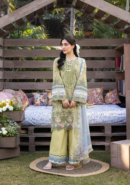 ELAF ERC-8B MENAH Print Chikankari