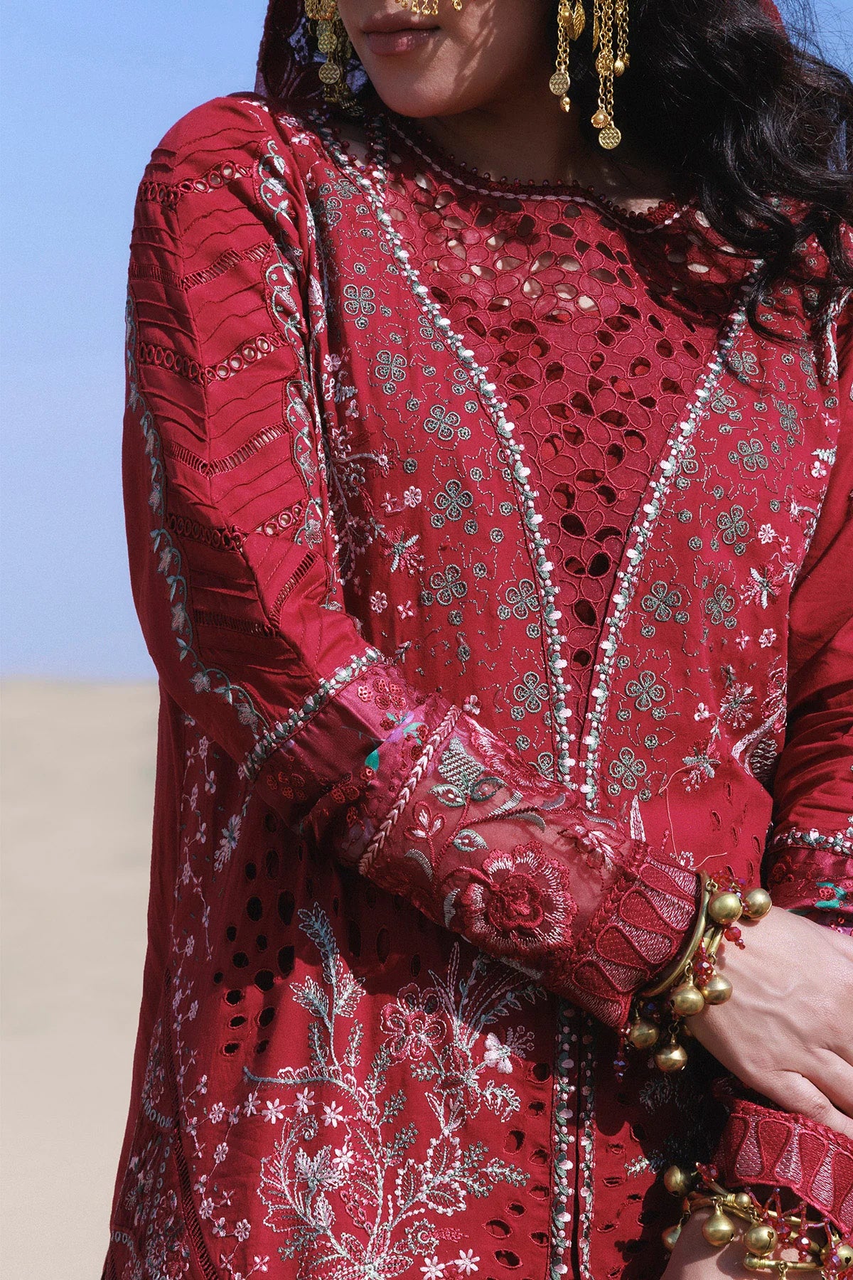 Nureh NE-230 Aman Unstitched Luxury Lawn