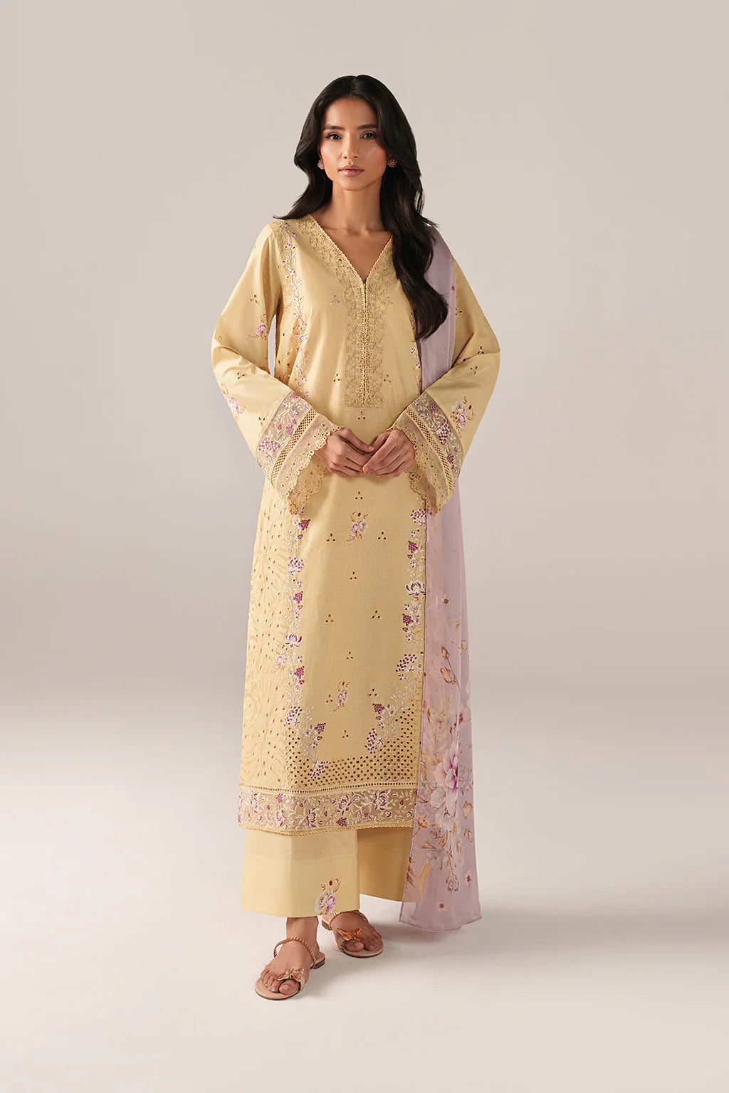 IZNIK Spring Summer 26 SS-11 Embroidered Lawn
