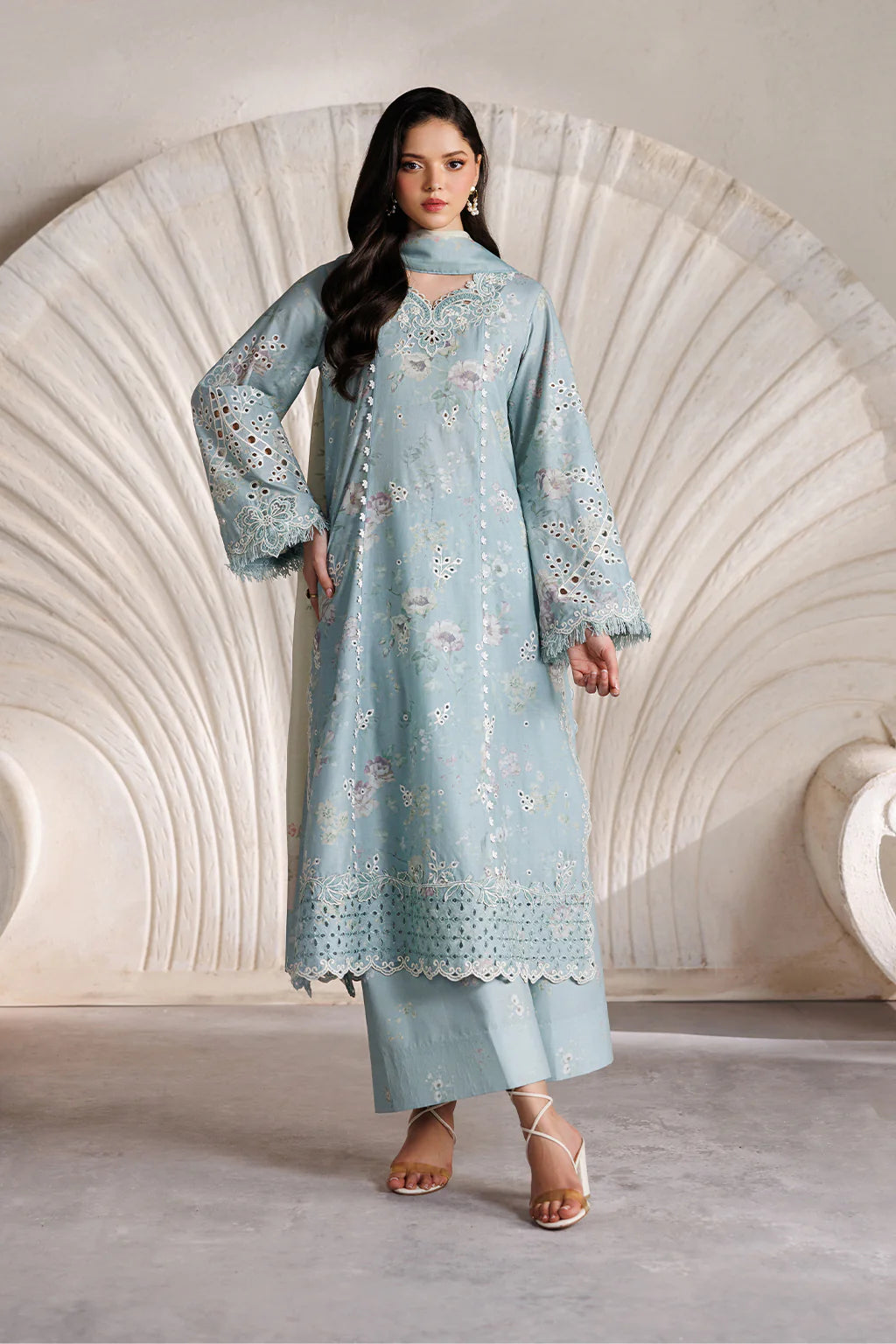 IZNIK Festive Lawn IBE-10 Embroidered Lawn