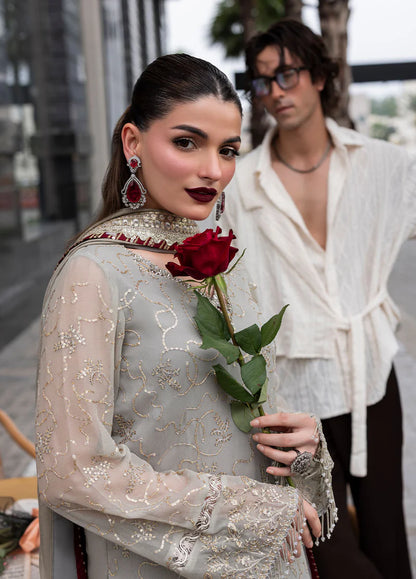 SAHANE CT 25007 Dew - At First Glance | Unstitched Chiffon | 3 Piece