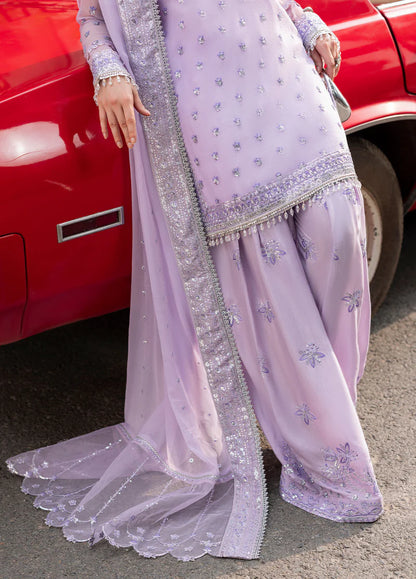 SAHANE CT 25002 Lavendine - At First Glance | Unstitched Chiffon | 3 Piece