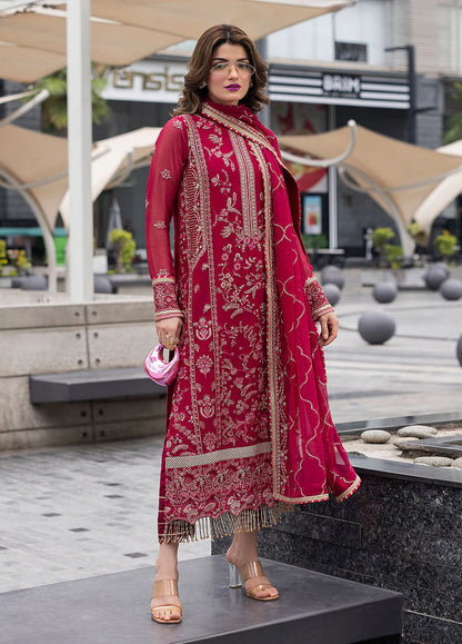 SAHANE CT 25003 Dousee - At First Glance | Unstitched Chiffon | 3 Piece