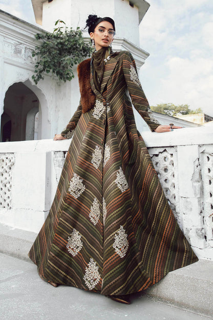 MARIA B. -  M. Prints 3 Piece Unstitched Embroidered Cambric Suit | MPT-2705-B