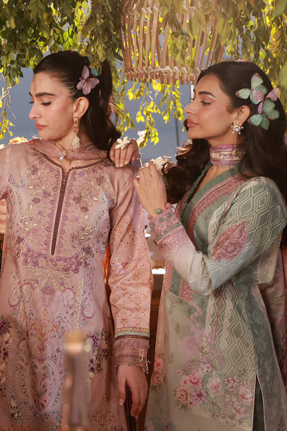 GULAAL Delia Unstitched Lawn Ayla D11