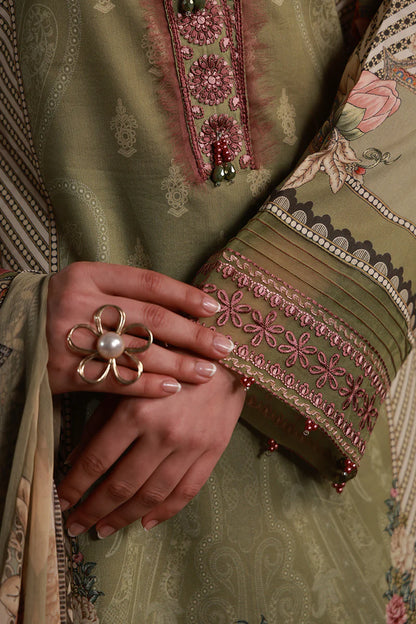 GULAAL Delia Unstitched Lawn Alma D12