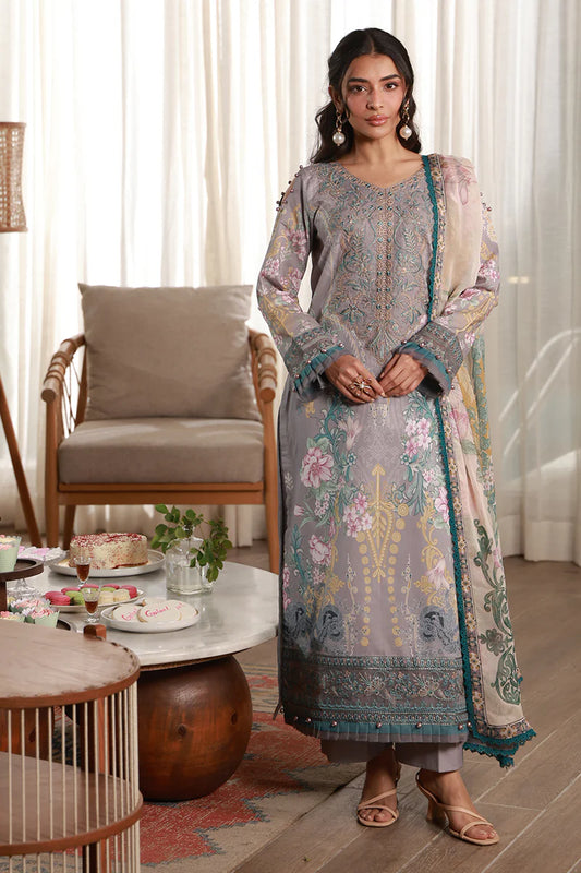GULAAL Delia Unstitched Lawn Orra D2