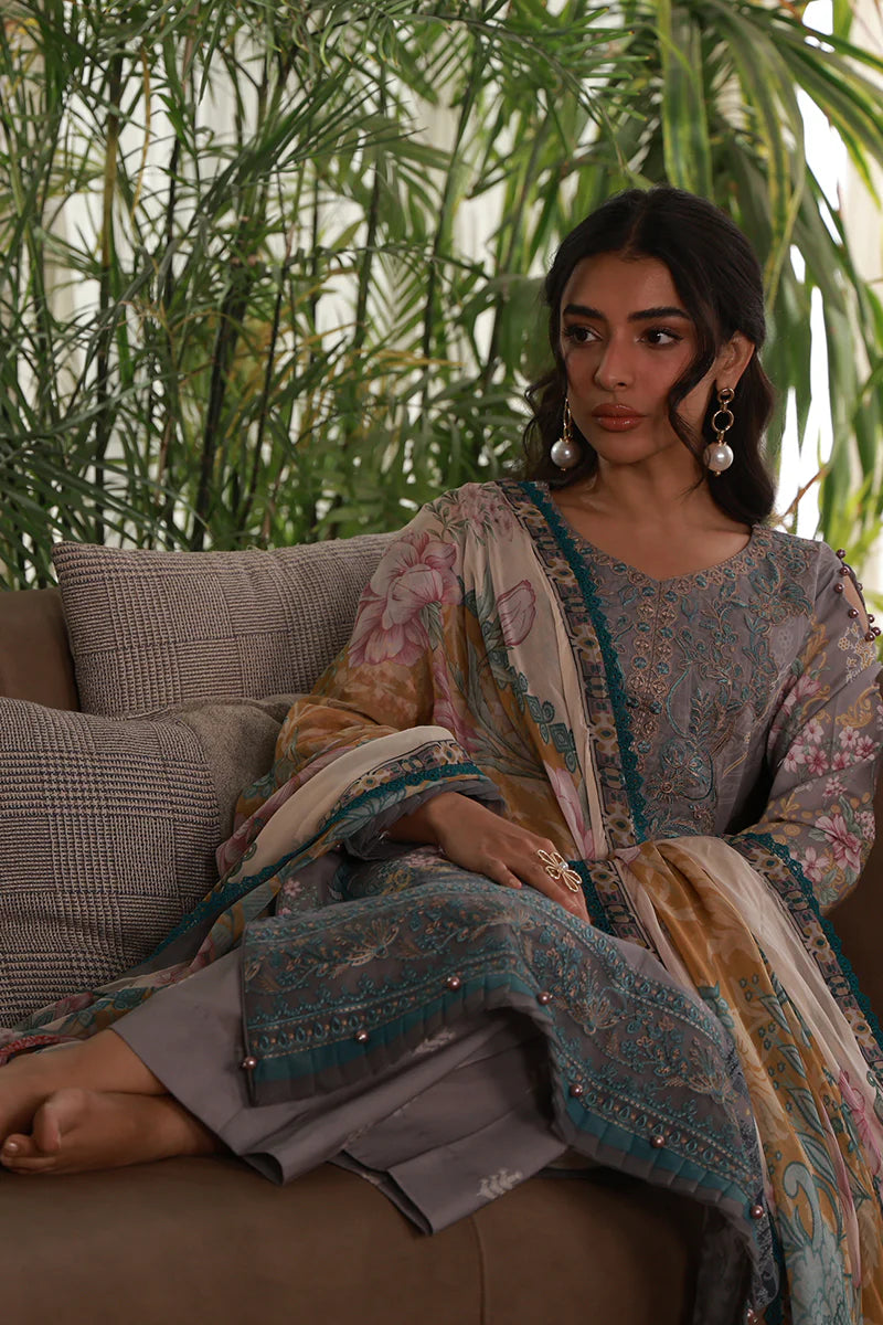 GULAAL Delia Unstitched Lawn Orra D2