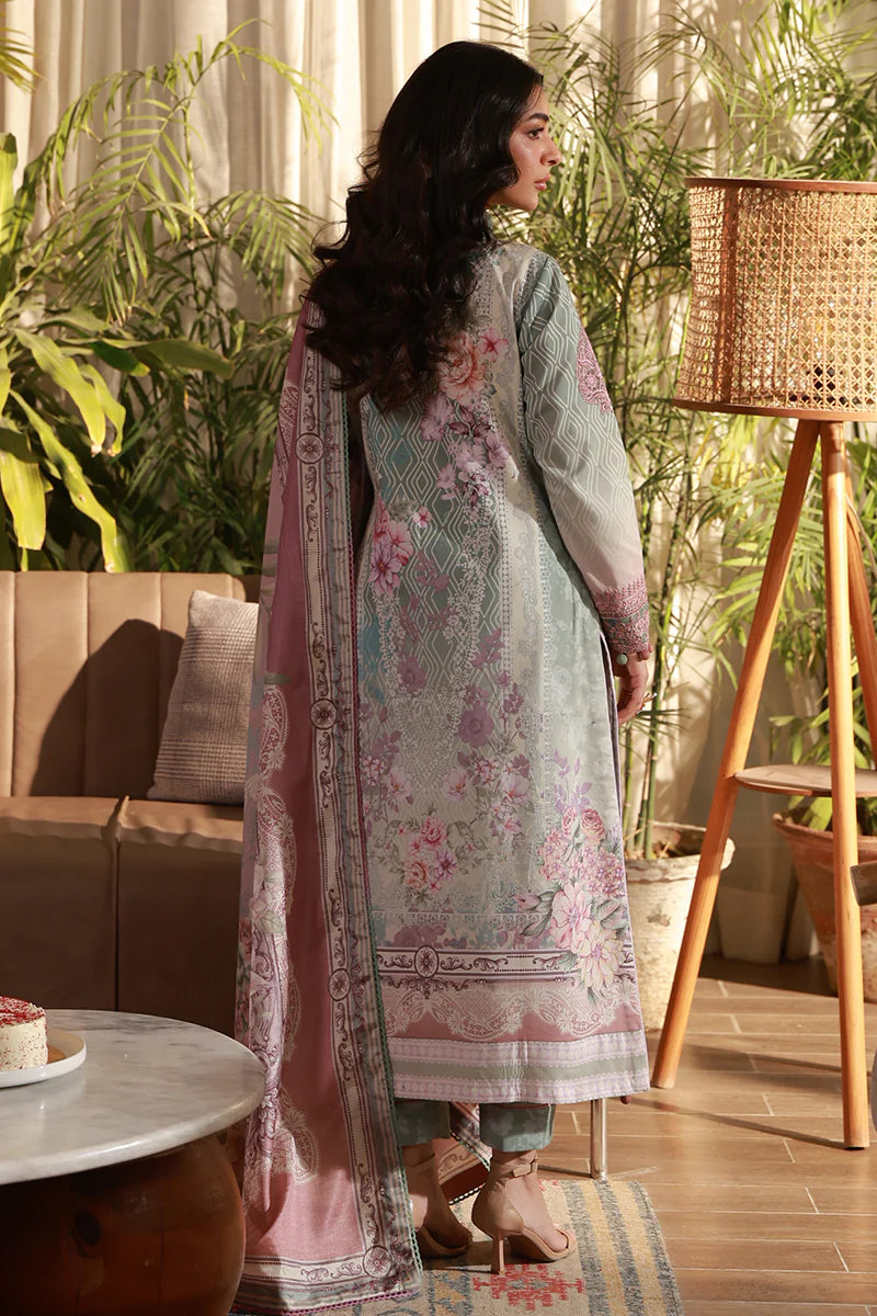 GULAAL Delia Unstitched Lawn Elys D3