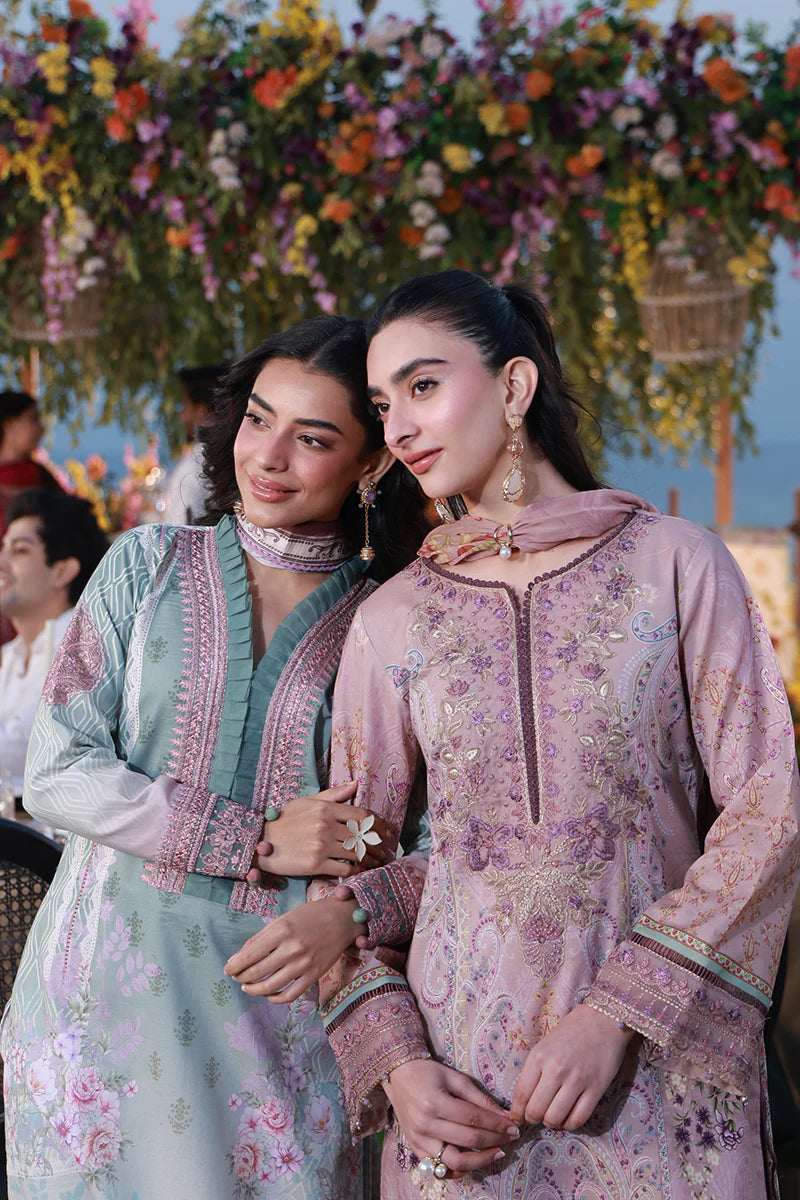 GULAAL Delia Unstitched Lawn Elys D3