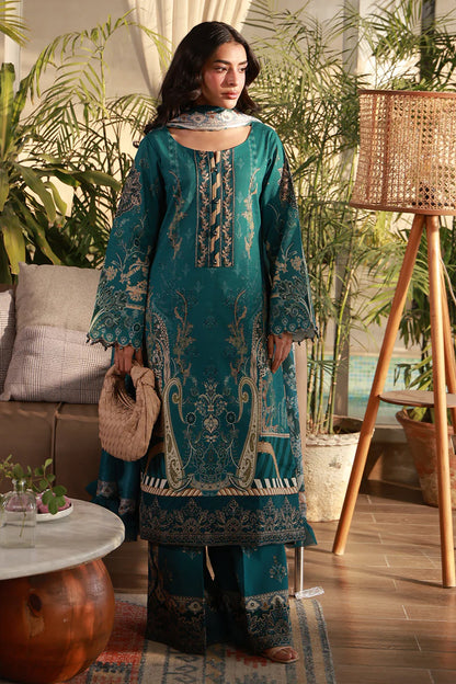 GULAAL Delia Unstitched Lawn Isla D4