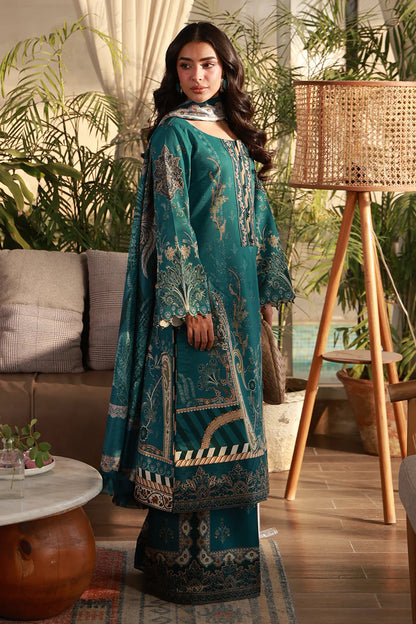 GULAAL Delia Unstitched Lawn Isla D4