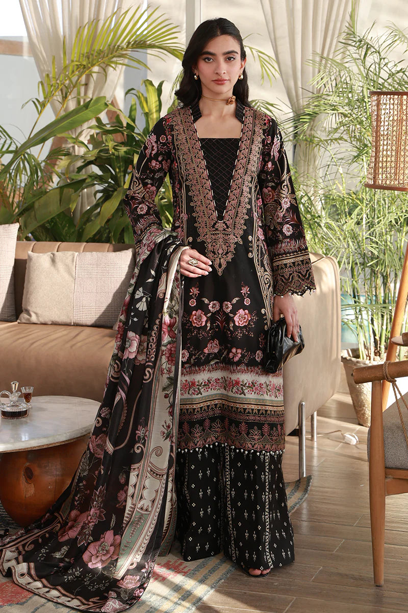 GULAAL Delia Unstitched Lawn Soleil D5