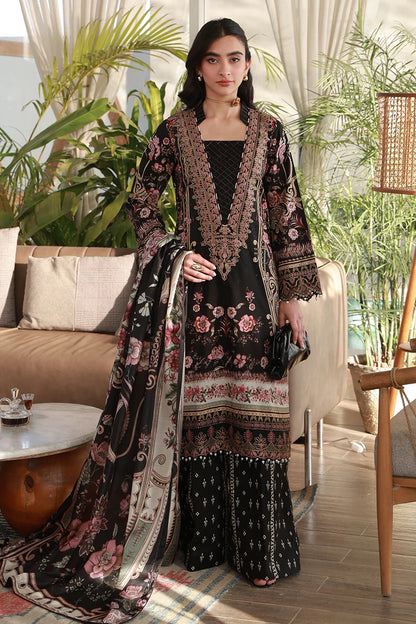 GULAAL Delia Unstitched Lawn Soleil D5