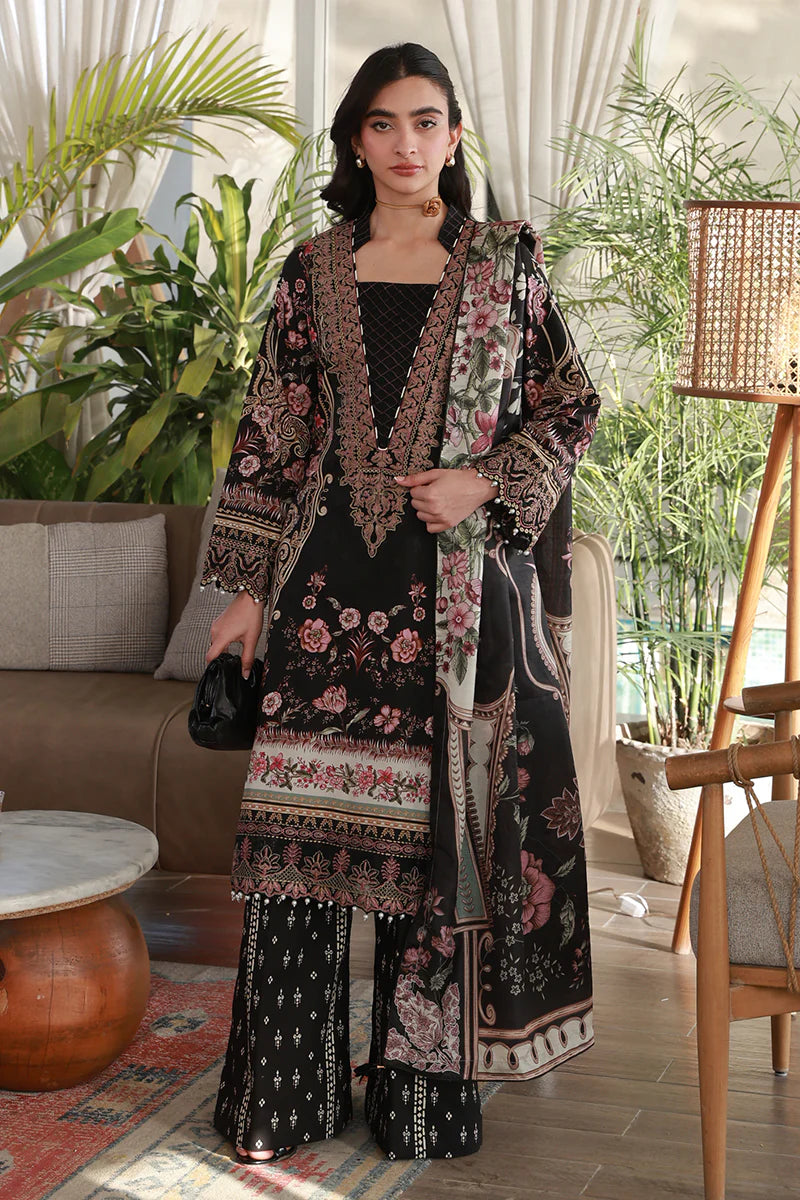 GULAAL Delia Unstitched Lawn Soleil D5