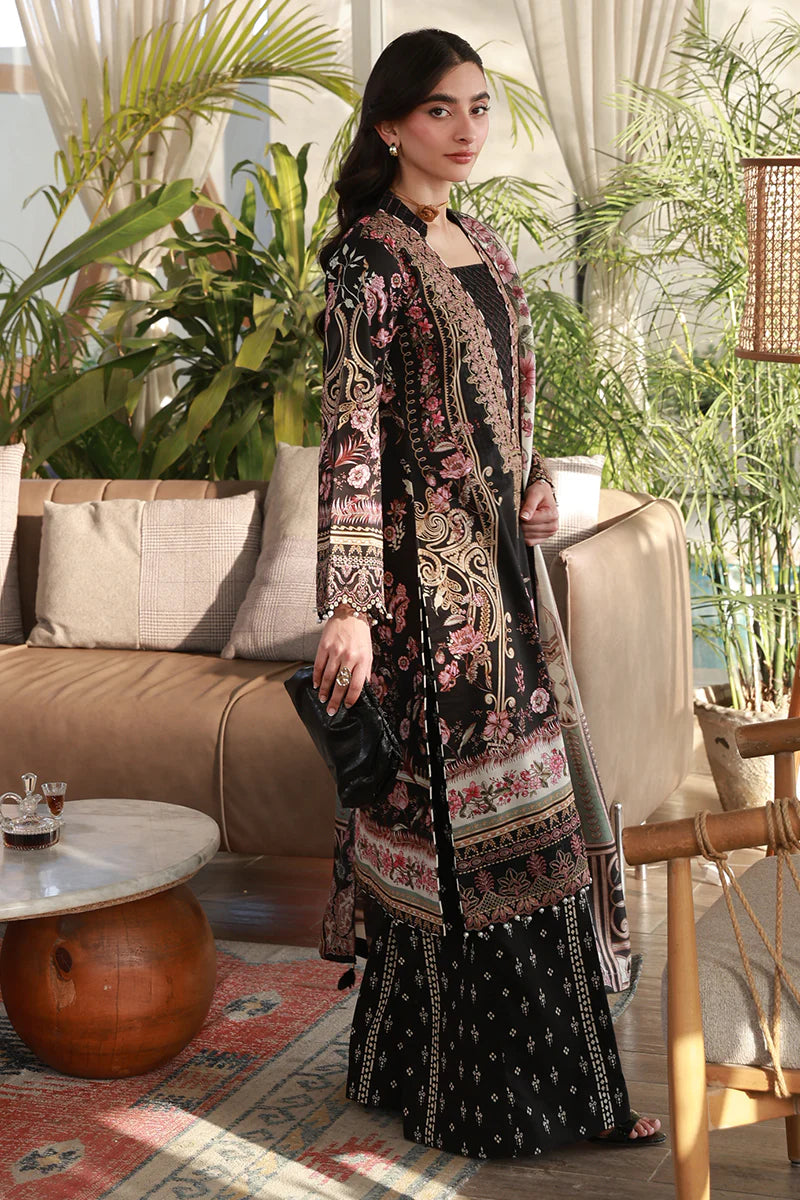 GULAAL Delia Unstitched Lawn Soleil D5