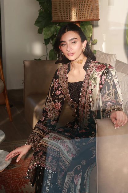 GULAAL Delia Unstitched Lawn Soleil D5