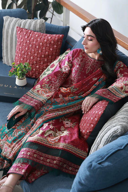 GULAAL Delia Unstitched Lawn Hilyn D8