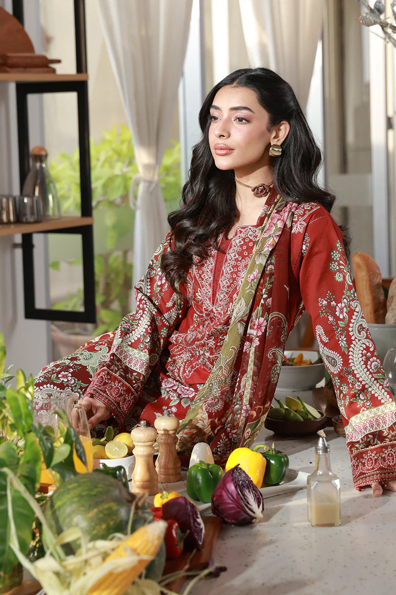 GULAAL Delia Unstitched Lawn Sia D9