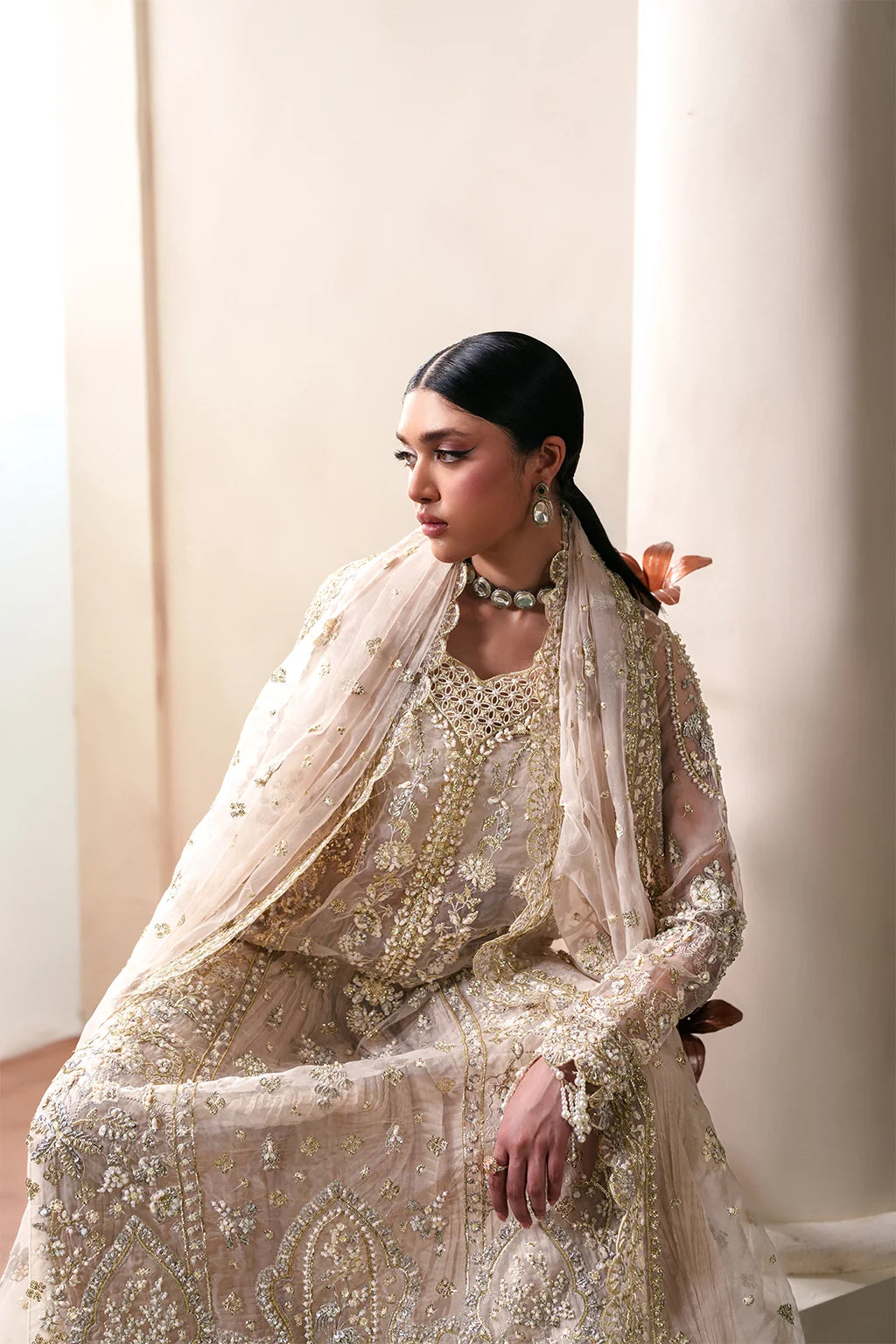 EMAAN ADEEL Starlit Jewels Howlite - 06