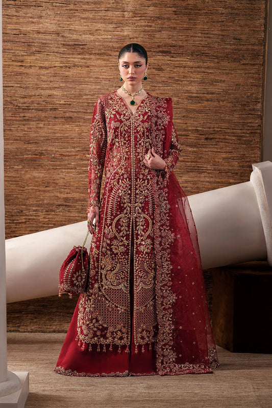 EMAAN ADEEL Starlit Jewels Ruby Veil - 07